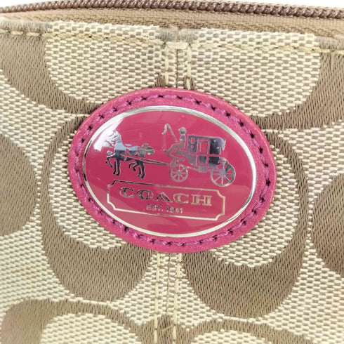 コーチ COACH シグネチャーアクセサリーポーチ レディース