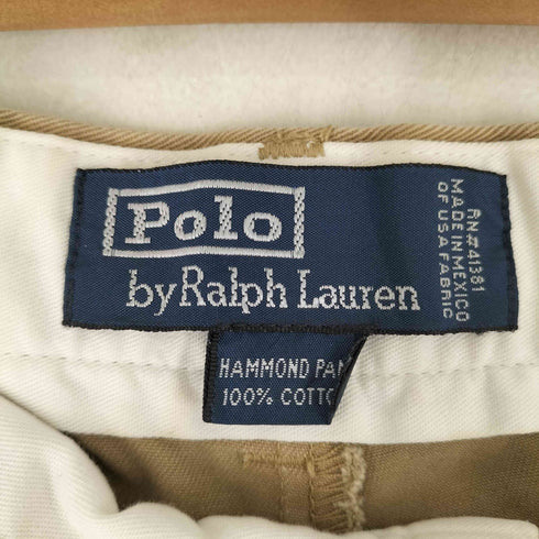 ポロバイラルフローレン Polo by RALPH LAUREN HAMMOND チノパンツ メンズ 36/30