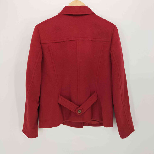 マドモアゼルノンノン mademoiselle NON NON アンゴラ混 ウール ショートコート レディース JPN:38