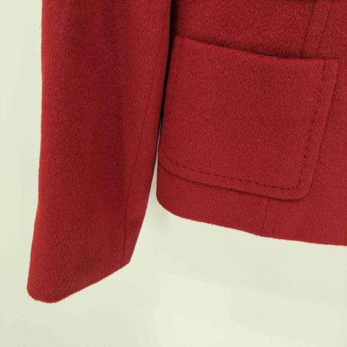 マドモアゼルノンノン mademoiselle NON NON アンゴラ混 ウール ショートコート レディース JPN:38