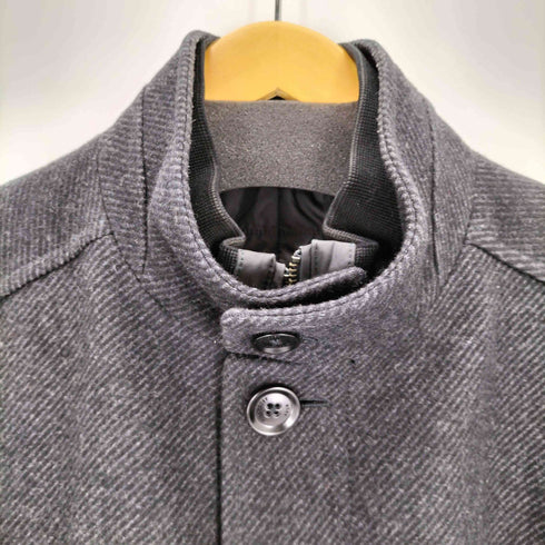 ボスヒューゴボス BOSS HUGO BOSS レイヤード スタンドカラーブルゾン メンズ 46