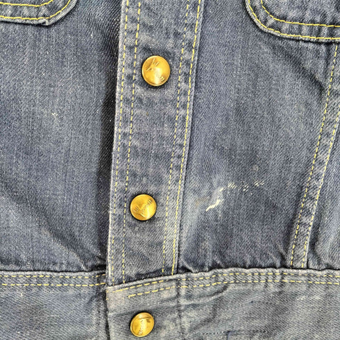 wescott OLDスタッズ刺繍ライトウエイトデニムジャケット レディース