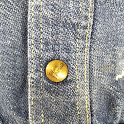 wescott OLDスタッズ刺繍ライトウエイトデニムジャケット レディース