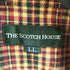 ザスコッチハウス The Scotch House エルボーパッチ コットンネルシャツ メンズ LL