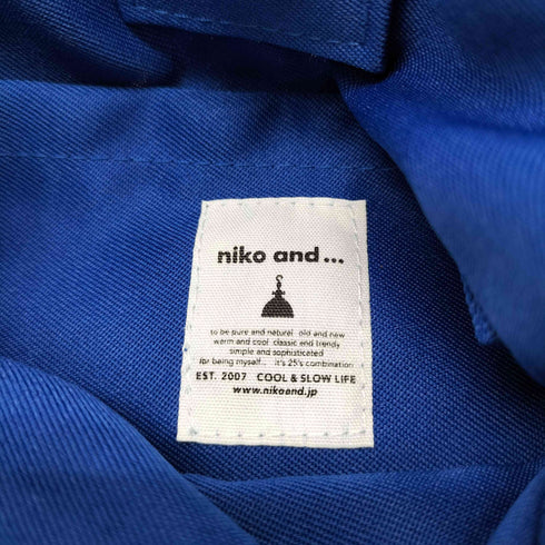 ニコアンド niko and... OR メタリック2WAYSBAG レディース