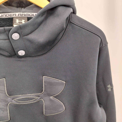 アンダーアーマー UNDER ARMOUR フロントロゴ 裏起毛 プルオーバーパーカー メンズ import:L
