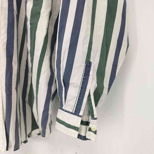 エルエルビーン L.L.Bean 香港製 ボーダー BDシャツ メンズ import:M