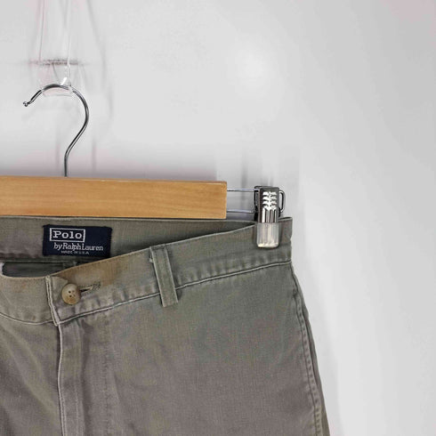 ポロバイラルフローレン Polo by RALPH LAUREN 90s USA製 初期タグ コットン チノパンツ メンズ 31/32