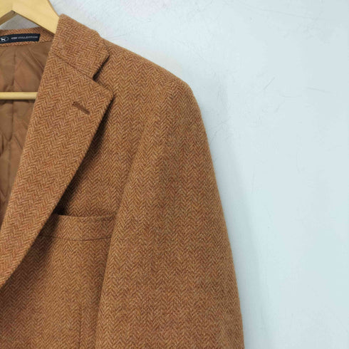 ケンコレクション KEN COLLECTION MOON社 ヘリンボーン ウールテーラードジャケット メンズ JPN:L