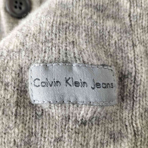 カルバンクラインジーンズ Calvin Klein Jeans ウール ハイネック プルオーバーニット メンズ import:L
