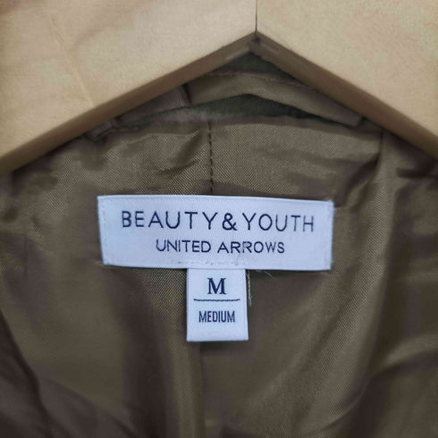 ビューティーアンドユースユナイテッドアローズ BEAUTY & YOUTH UNITED ARROWS エアリーメルトン ダブルライダースジャケット メンズ JPN:M