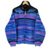 サロモン SALOMON 総柄 ハーフジップ フリースジャケット メンズ import:M