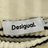 デシグアル Desigual ストライプ柄のミディ丈ニットスカート レディース M