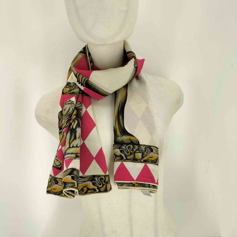 シャルルジョルダン CHARLES JOURDAN PURE SILK シルクスカーフ レディース