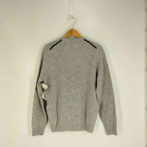 ブルックスブラザーズ BROOKS BROTHERS PURE LAMBSWOOL ロゴ刺繍 Vネックニット メンズ import:M