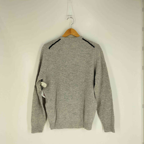 ブルックスブラザーズ BROOKS BROTHERS PURE LAMBSWOOL ロゴ刺繍 Vネックニット メンズ import:M