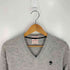ブルックスブラザーズ BROOKS BROTHERS PURE LAMBSWOOL ロゴ刺繍 Vネックニット メンズ import:M