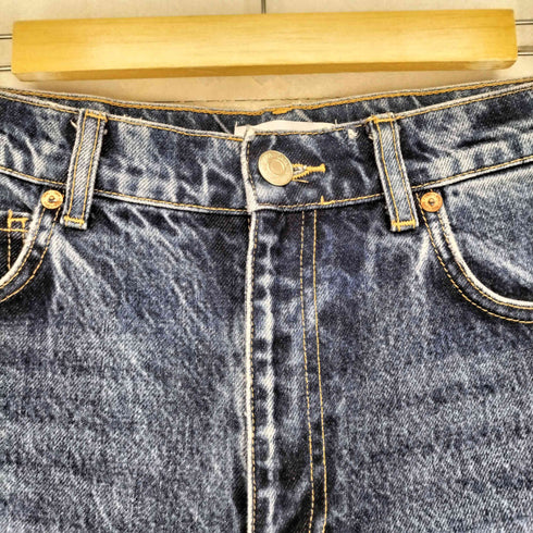ザラ ZARA デニム ワイド パンツ メンズ