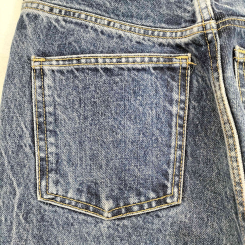 ザラ ZARA デニム ワイド パンツ メンズ