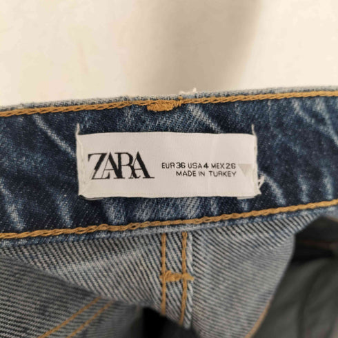 ザラ ZARA デニム ワイド パンツ メンズ