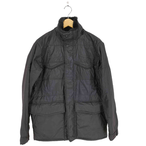 フレッシュジャイブ FRESHJIVE 襟ボアヨークデザイン中綿ブルゾン メンズ JPN:M