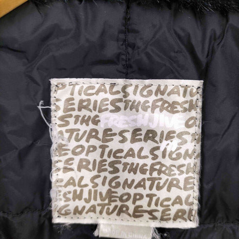 フレッシュジャイブ FRESHJIVE 襟ボアヨークデザイン中綿ブルゾン メンズ JPN:M