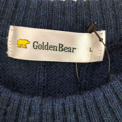ゴールデンベアー Golden bear 洗えるラムウールニット メンズ import:L