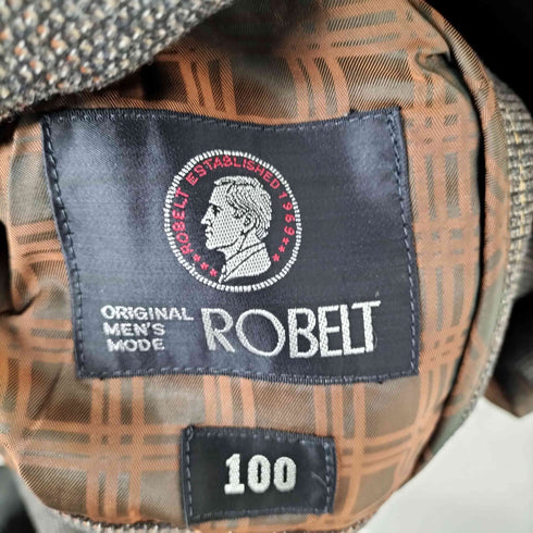 ROBELT ウール比翼ステンカラーコート メンズ