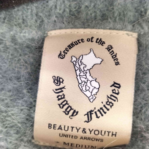 ビューティーアンドユースユナイテッドアローズ BEAUTY & YOUTH UNITED ARROWS エア シャギー アルパカ ニット メンズ JPN:M