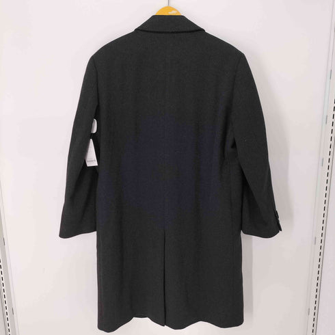 Cashiere100 カシミヤ100比翼チェスターコート メンズ