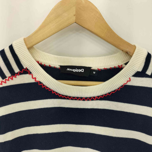 デシグアル Desigual ステッチデザイン マリンセーター レディース M