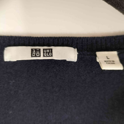 ユニクロ UNIQLO カシミヤ100% ニット メンズ JPN:L