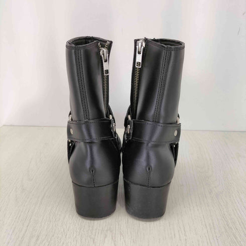 ハーネス レザーチェルシーブーツ メンズ