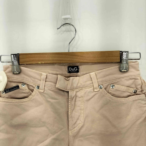 ドルチェアンドガッバーナ DOLCE&GABBANA フリル クロップドデニムパンツ レディース 26inch