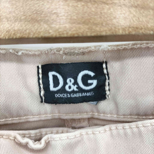 ドルチェアンドガッバーナ DOLCE&GABBANA フリル クロップドデニムパンツ レディース 26inch