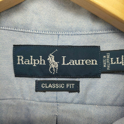 ポロバイラルフローレン Polo by RALPH LAUREN CLASSIC FIT L/S シャツ メンズ LL 17 1/2