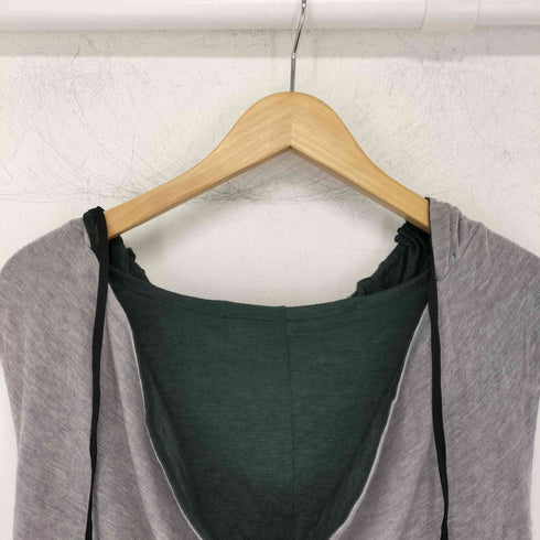 バジュラ bajra リバーシブル フーディー ニット ベスト レディース