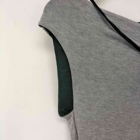 バジュラ bajra リバーシブル フーディー ニット ベスト レディース