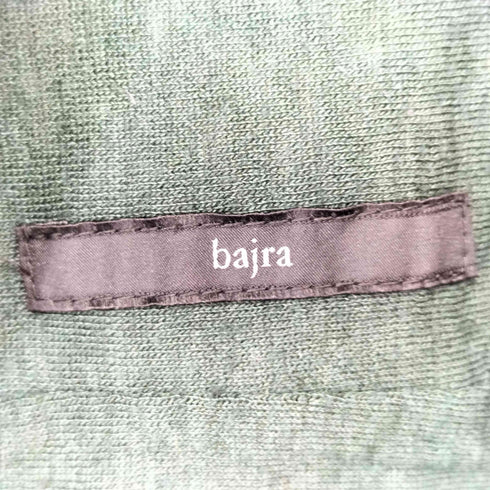 バジュラ bajra リバーシブル フーディー ニット ベスト レディース