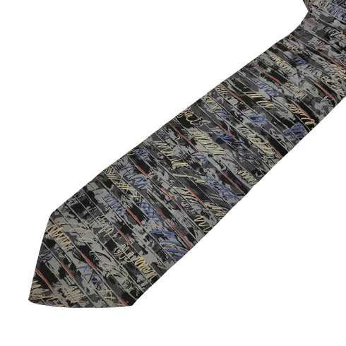 アイムプロダクトイッセイミヤケ im product ISSEY MIYAKE 総柄 シルクネクタイ メンズ