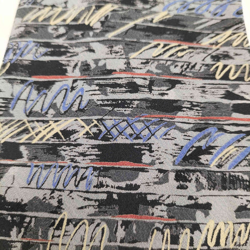 アイムプロダクトイッセイミヤケ im product ISSEY MIYAKE 総柄 シルクネクタイ メンズ