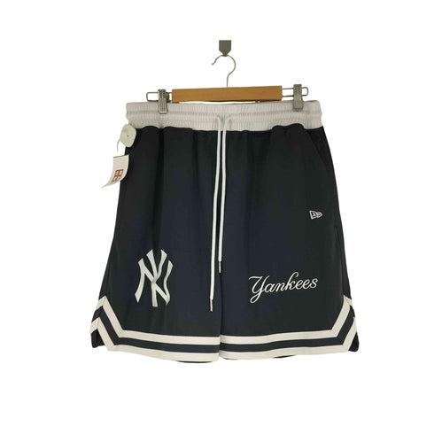 ニューエラ NEW ERA チームロゴ刺繍 メッシュショーツ メンズ JPN:XL