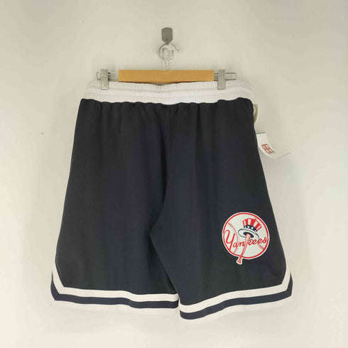 ニューエラ NEW ERA チームロゴ刺繍 メッシュショーツ メンズ JPN:XL
