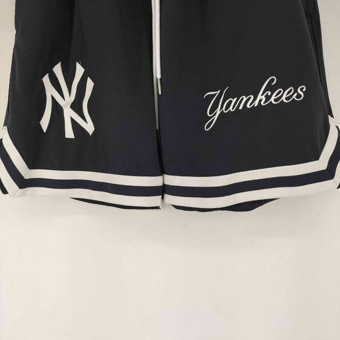 ニューエラ NEW ERA チームロゴ刺繍 メッシュショーツ メンズ JPN:XL