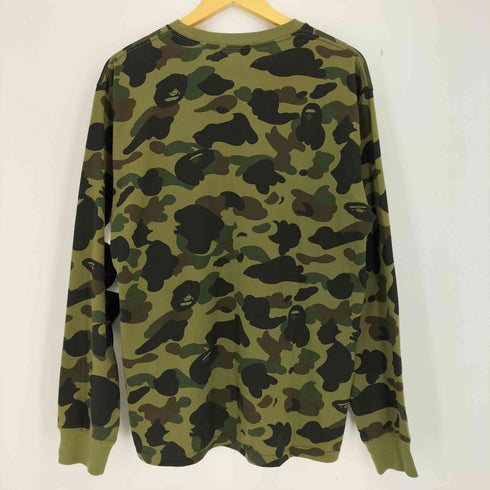 アベイシングエイプ A BATHING APE 25aw 1st Camo One Point LS Tee メンズ JPN:L