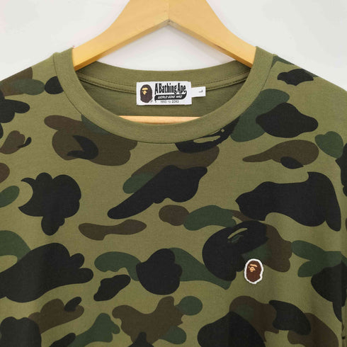 アベイシングエイプ A BATHING APE 25aw 1st Camo One Point LS Tee メンズ JPN:L