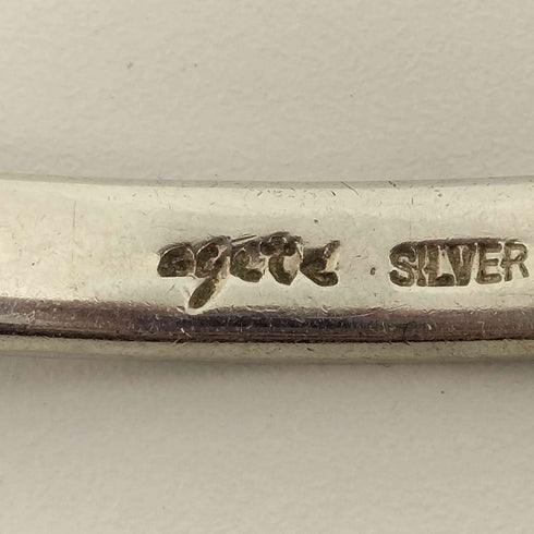 アガット agete silver シェルプレートブレスレット レディース