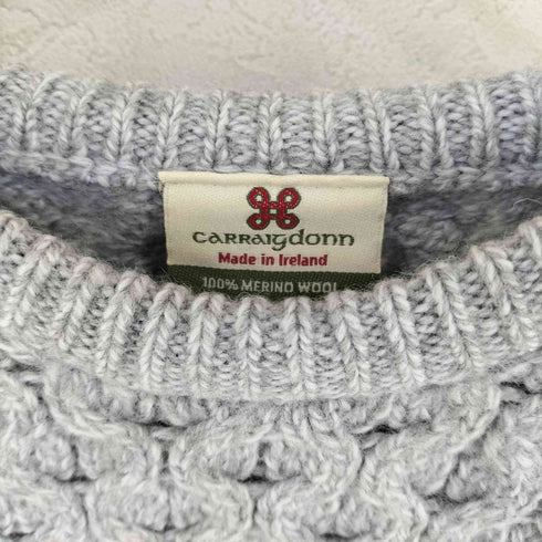 キャレイグドン Carraig Donn アイルランド製 メリノウール ニット レディース