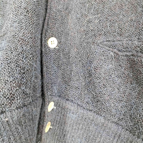 ケント Kent 80-90S ウール混 モヘアカーディガン メンズ