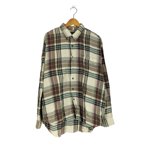 ゲス GUESS 90-2000S 香港製 コットン チェックシャツ メンズ import:XL